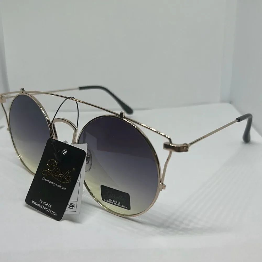 Giselle Round Metal Sunglasses